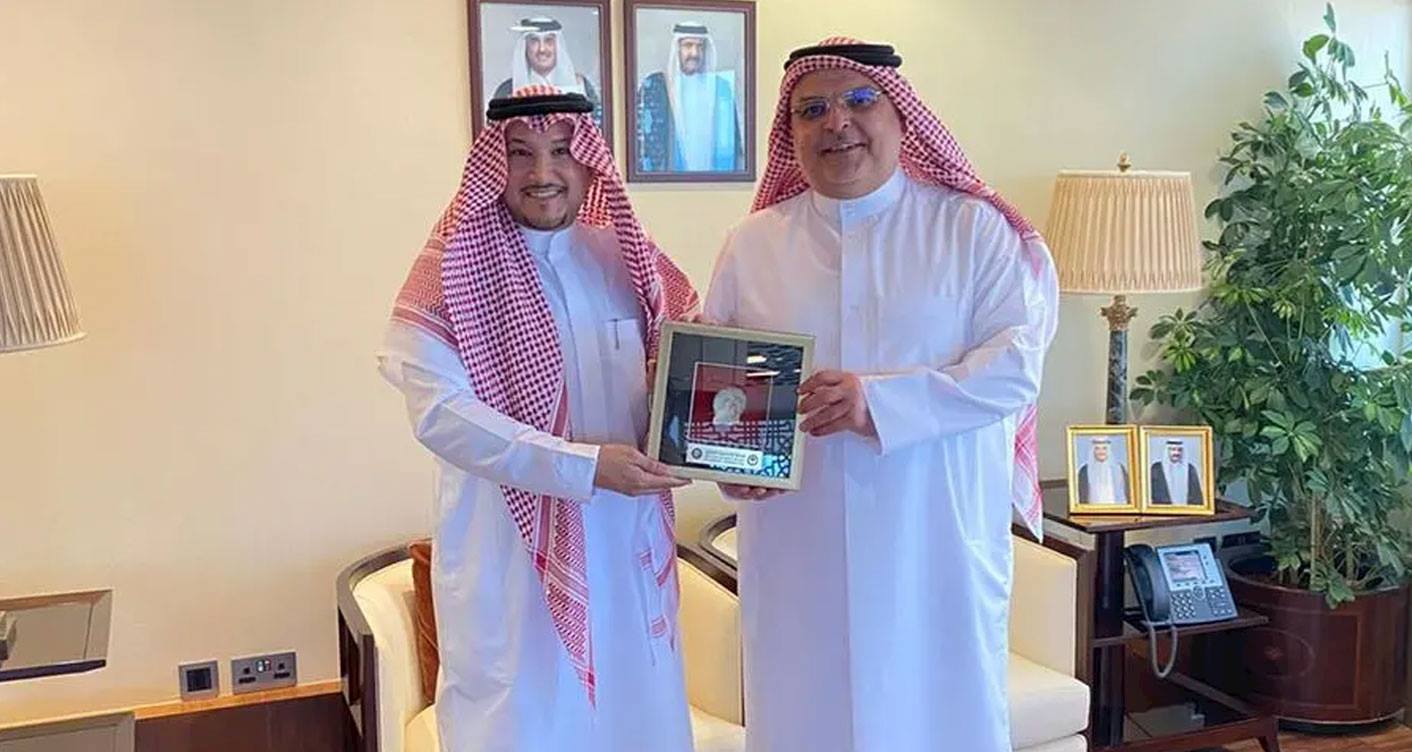 الأمين العام لمركز التحكيم التجاري الخليجي يلتقي رئيس هيئة الأشغال العامة في دولة قطر 